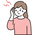 Headache Woman SVG Icon